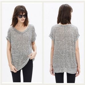 Madewell Stripe Side Vent Tunic